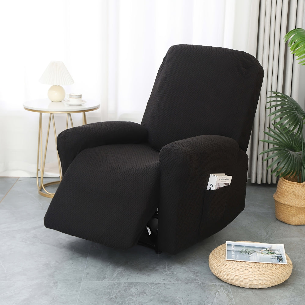 BowLift | Juno Fitted Recliner Chair Cover Soft Pocket