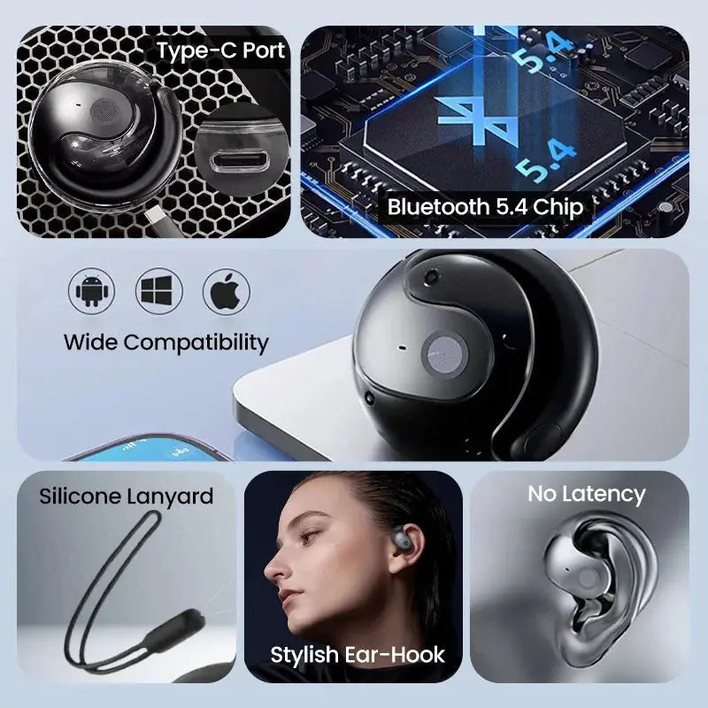 BowLift | Wireless Bluetooth Translation Earbuds – Real-Time Language Assistance Worldwide