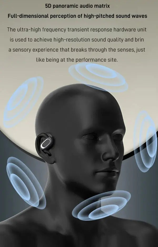 BowLift | Wireless hanging Bluetooth earbuds for an active lifestyle