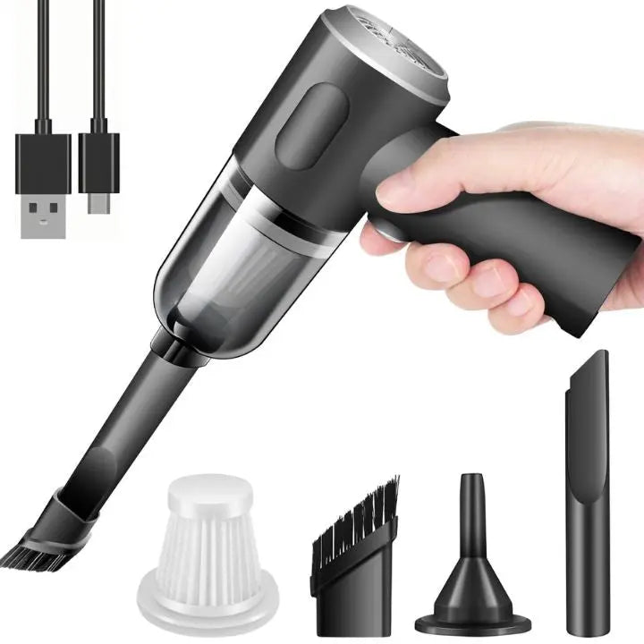 BowLift | Wireless 3-in-1 Mini Vacuum Cleaner – Vacuuming, Blowing & Brushing in one