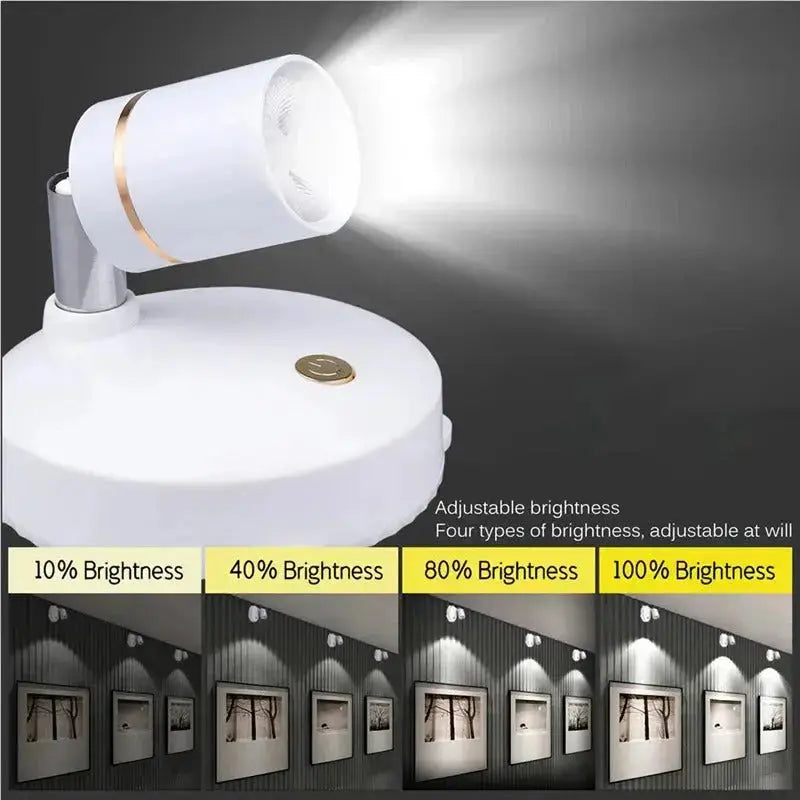 BowLift | Wireless LED Spot – Flexible, Dimmable, Stylish