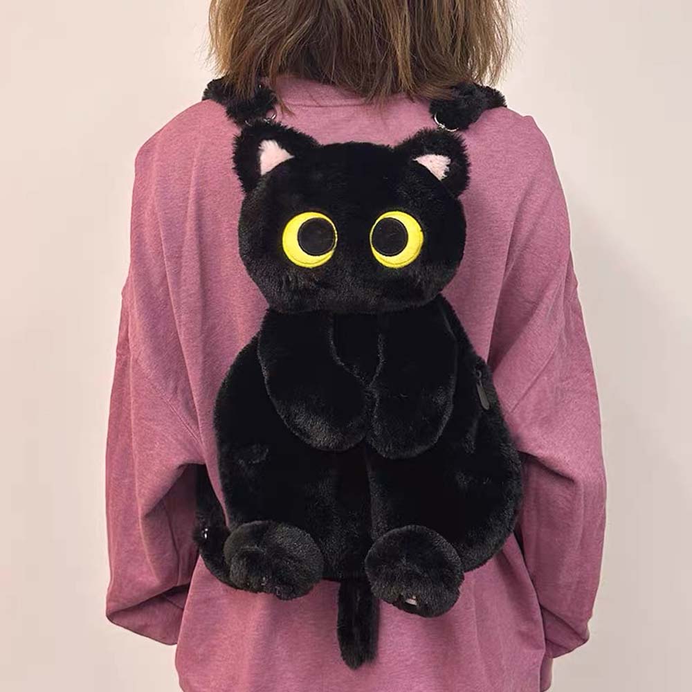 BowLift | Cute Cat Plush Backpack