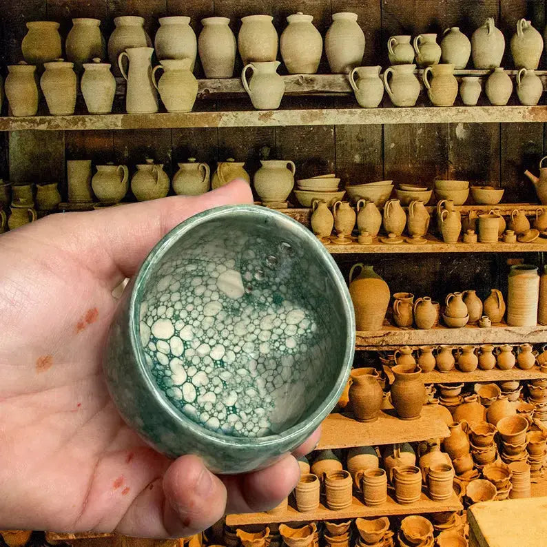 BowLift | Ceramic Herb Stripper with Rustic Craft Charm