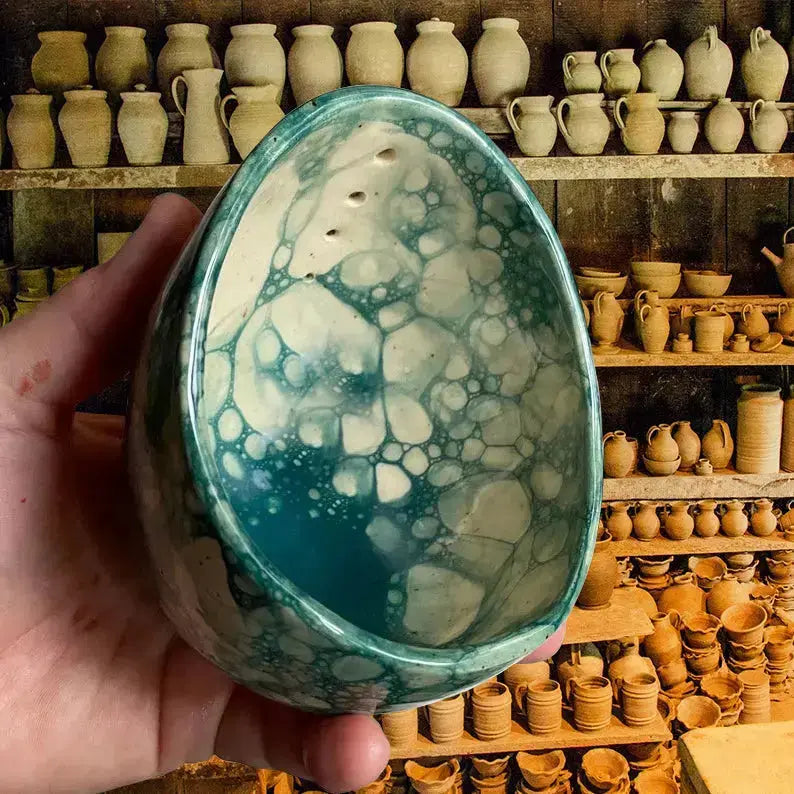 BowLift | Ceramic Herb Stripper with Rustic Craft Charm