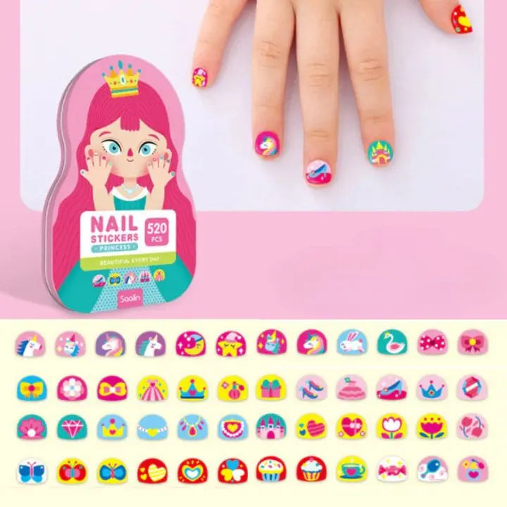 BowLift | Kids Nail Sticker Set – Fun, Safe Nail Art