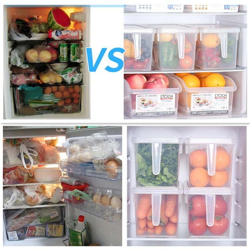 BowLift | Kitchen Transparent PP Storage Box Grains Beans Storage Contain Sealed Home Organizer Food Container Refrigerator Storage Boxes