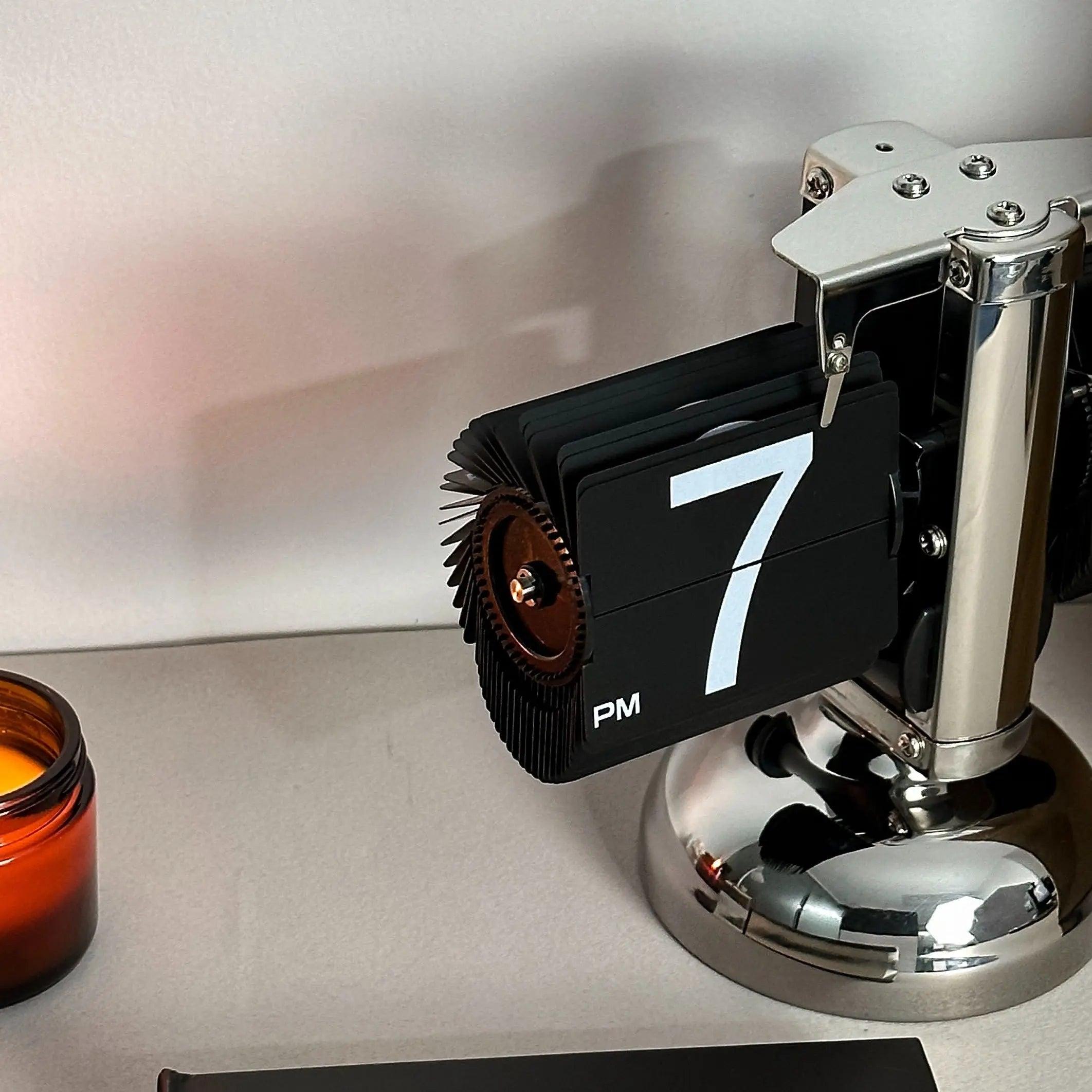 BowLift | FlipAura - Modern Flip Clock with Charm