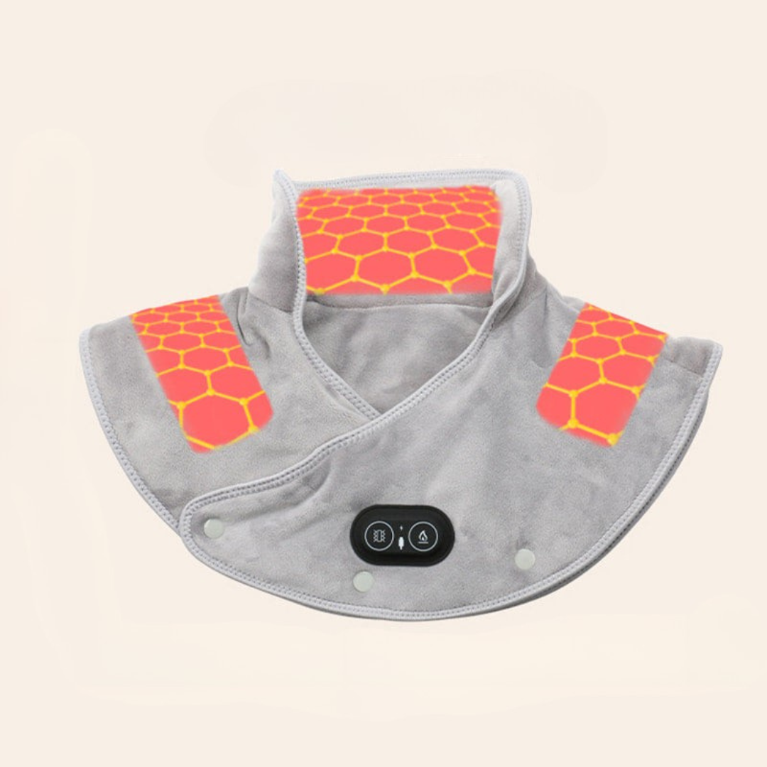 BowLift | Electric Blanket with Heating and Vibrations – Ergonomic Blanket for Neck and Shoulders