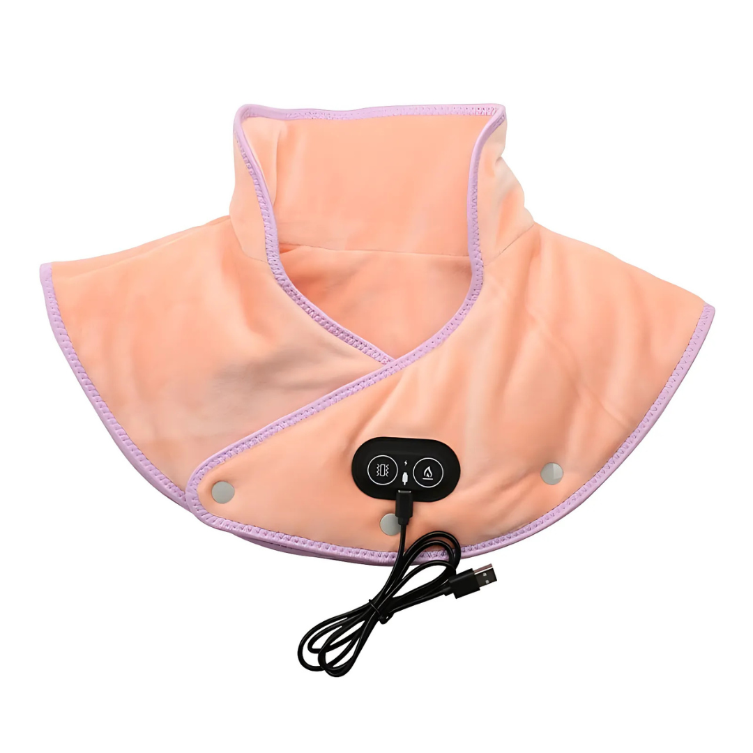BowLift | Electric Blanket with Heating and Vibrations – Ergonomic Blanket for Neck and Shoulders