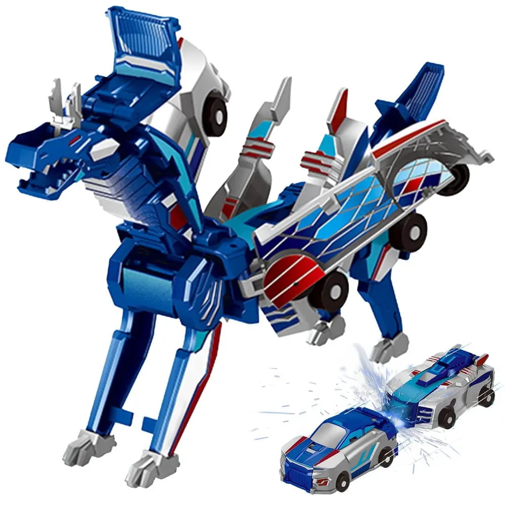 BowLift | Collision toy car with dinosaur transformation