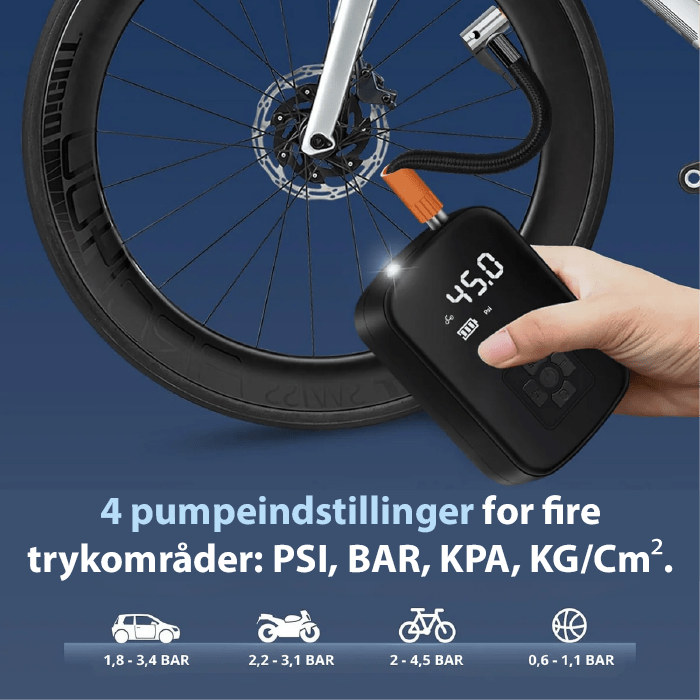 BowLift | Portable Electric Air Pump for Tires, Balls & Mattresses