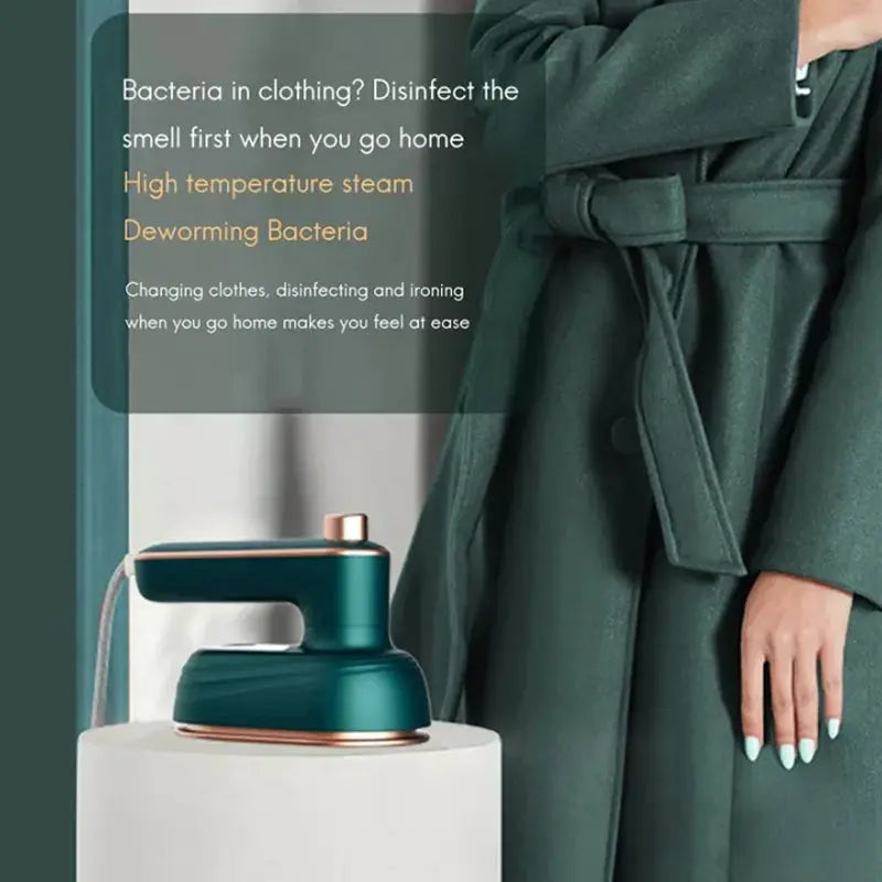 BowLift | Compact 2-in-1 Mini Steam Iron for effortless ironing