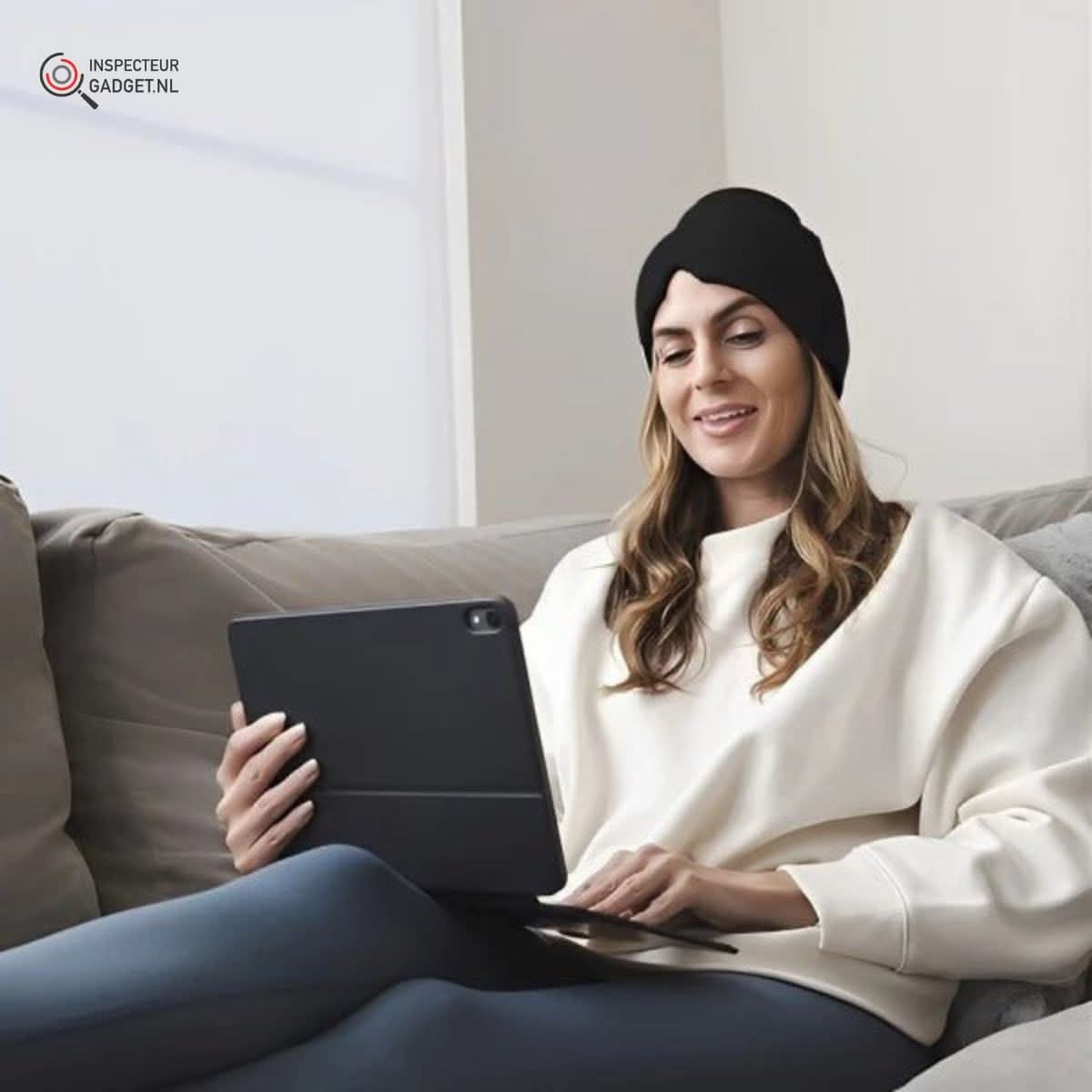 BowLift | Head support – Migraine & headache mask with cold and heat function