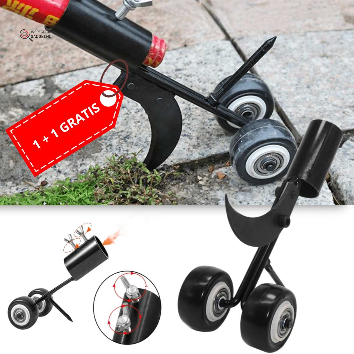 BowLift | Back-friendly weed remover with ergonomic design