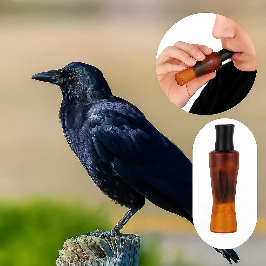 BowLift | Crow Decoy Whistle for Hunting, Nature & Training – Realistic Sound from the Pocket
