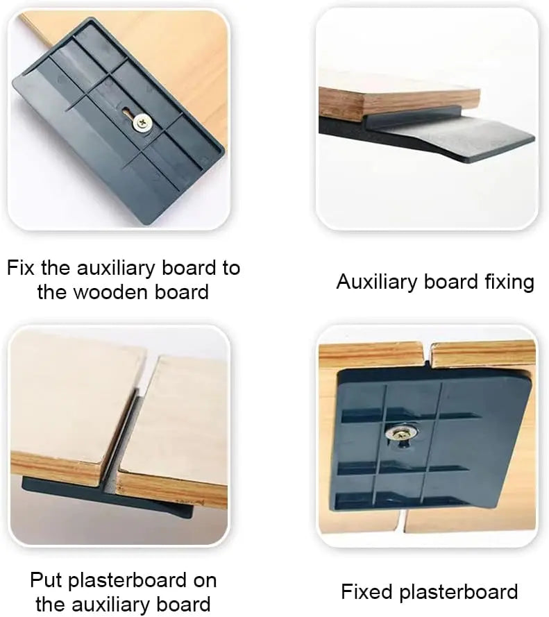 BowLift | Plastic ceiling panel mounting plates for easy one-person installation
