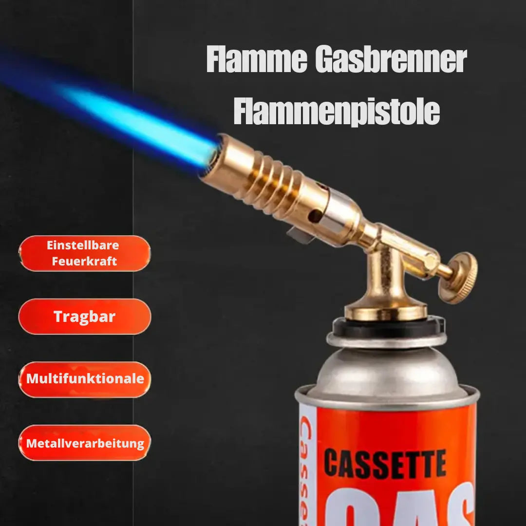 BowLift | Copper Gas Burner Portable – Safe Ignition Thanks to Safety Lock