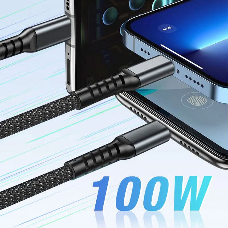 BowLift | 3-in-1 Super-Fast Charging Cable with Luminous Design