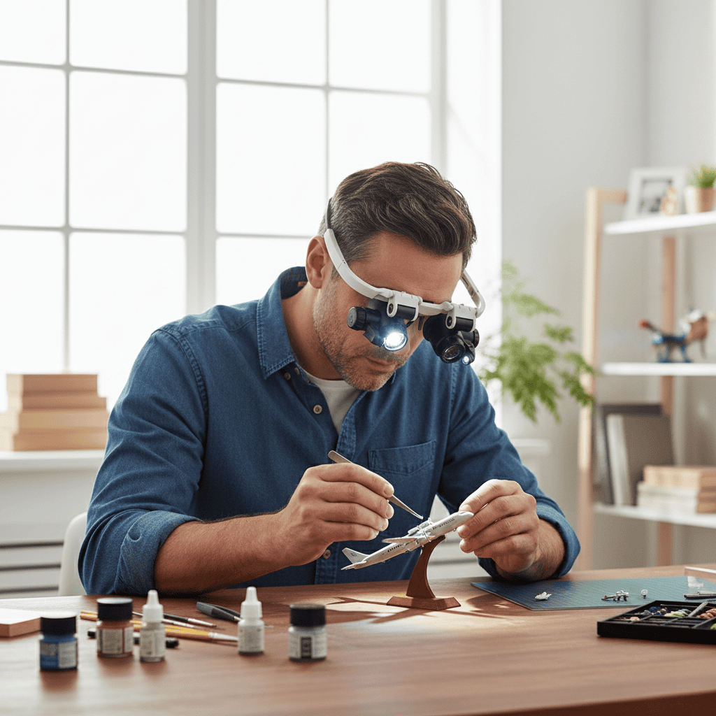 BowLift | Advanced LED magnifying glasses with 3-level magnification