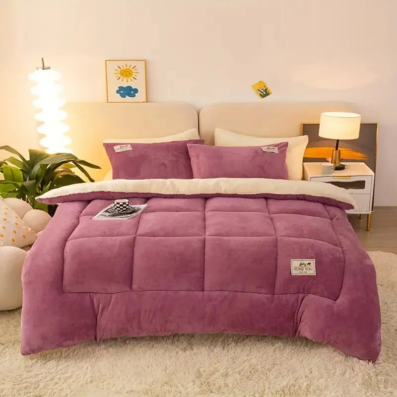 BowLift | Lamb velvet bedspread – Luxurious, Warm, and Stylish
