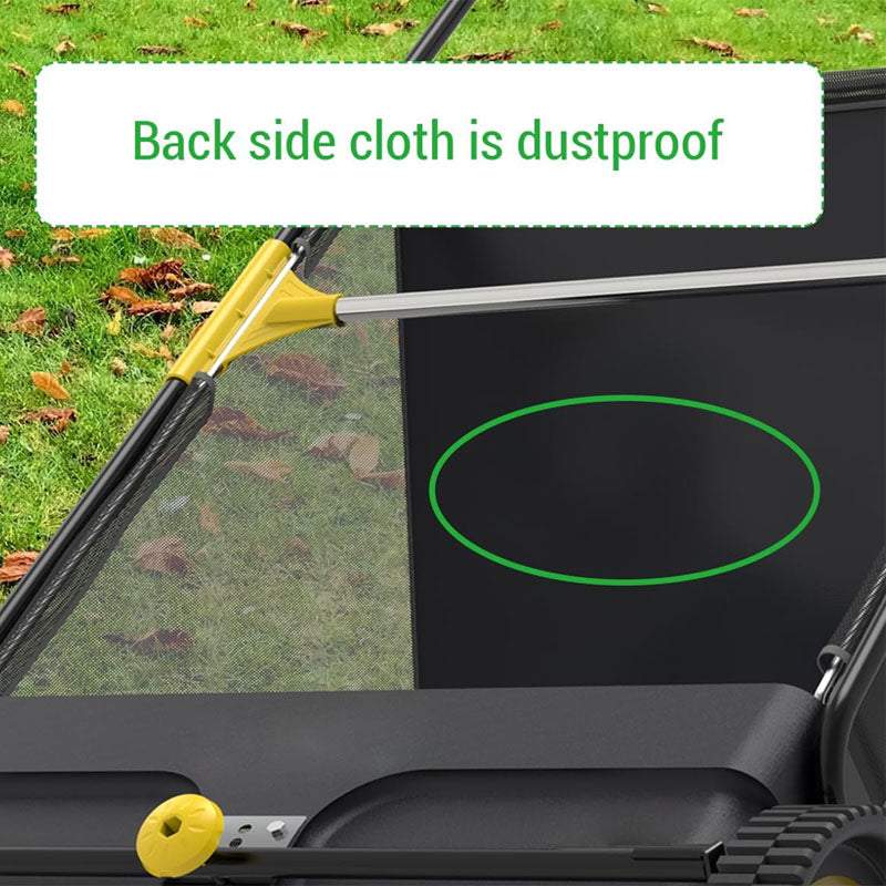 BowLift | Lawn Sweeper 26-Inch Walk-behaind Push Lawn Sweeper Strong Rubber Wheels & Heavy Duty Thickened Steel