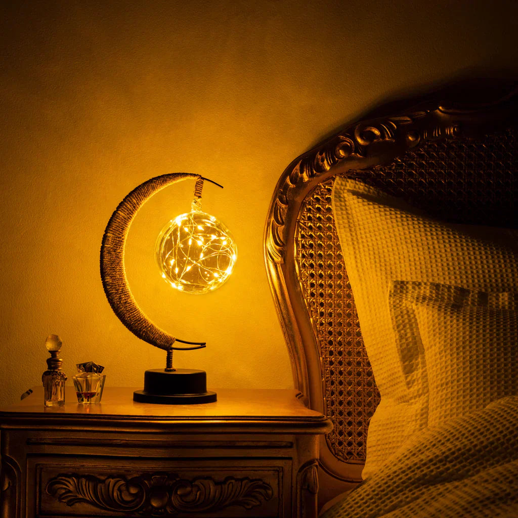 BowLift | Lunar Moon Lamp – A Cool, Enchanting Night Light | Bedrooms and Living Spaces