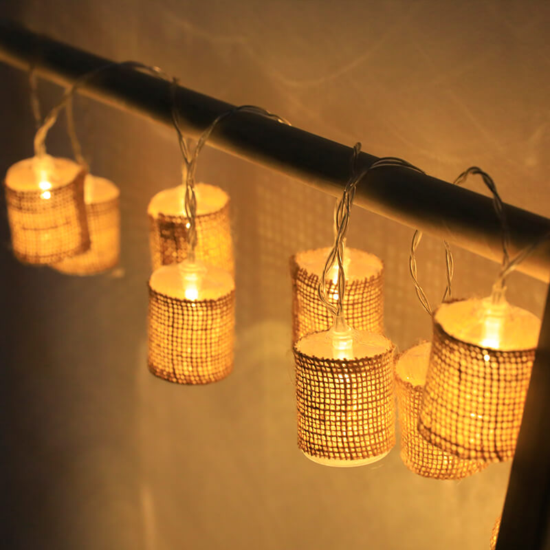 BowLift | Linen Lantern String Lights