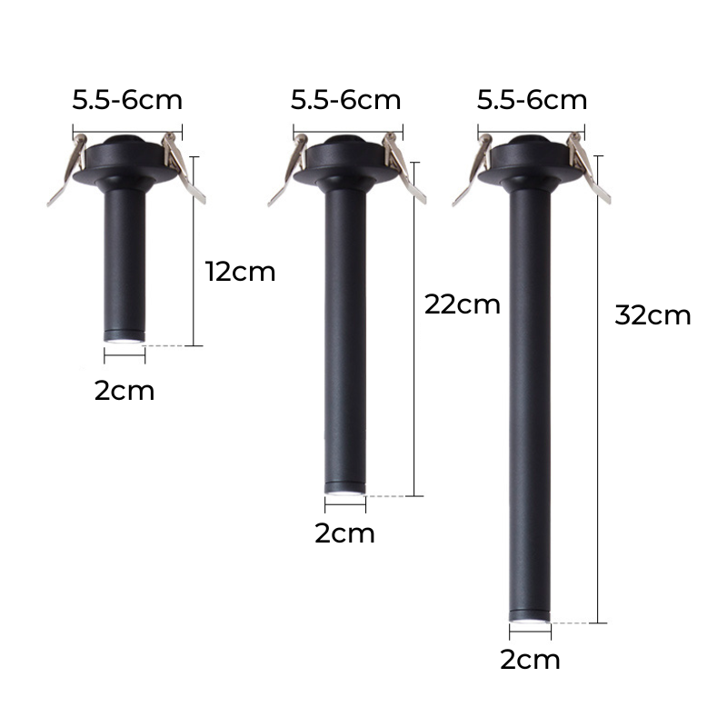 BowLift | Long Cylinder - Led - Spotlight - Ceiling Lamp