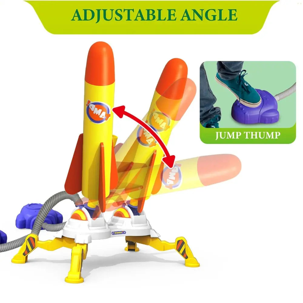 BowLift | Air-operated double rocket launcher for children