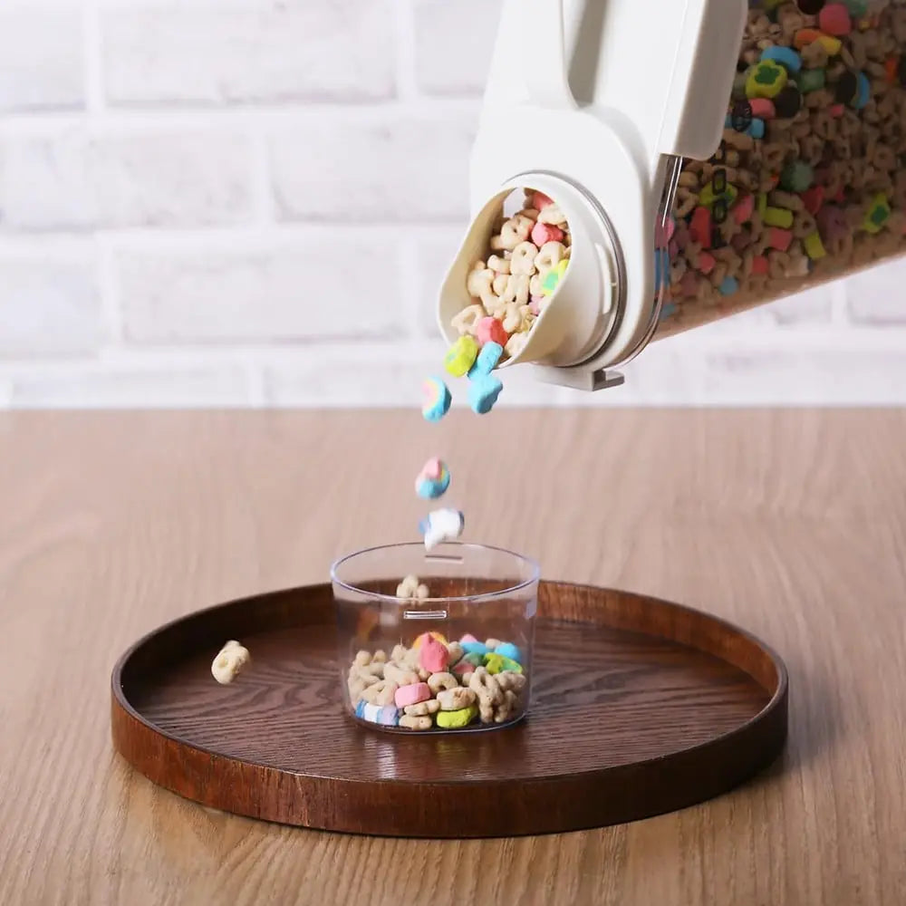 BowLift | Airtight storage container with measuring cup – fresh & tidy