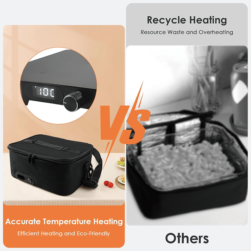 BowLift | 110V-220V Home/Office Food Warmer, Adjustable Temperature Food Warmer Electric Lunch Box for Cooking and Reheating Meals in Office, Travel, Hotel, Home