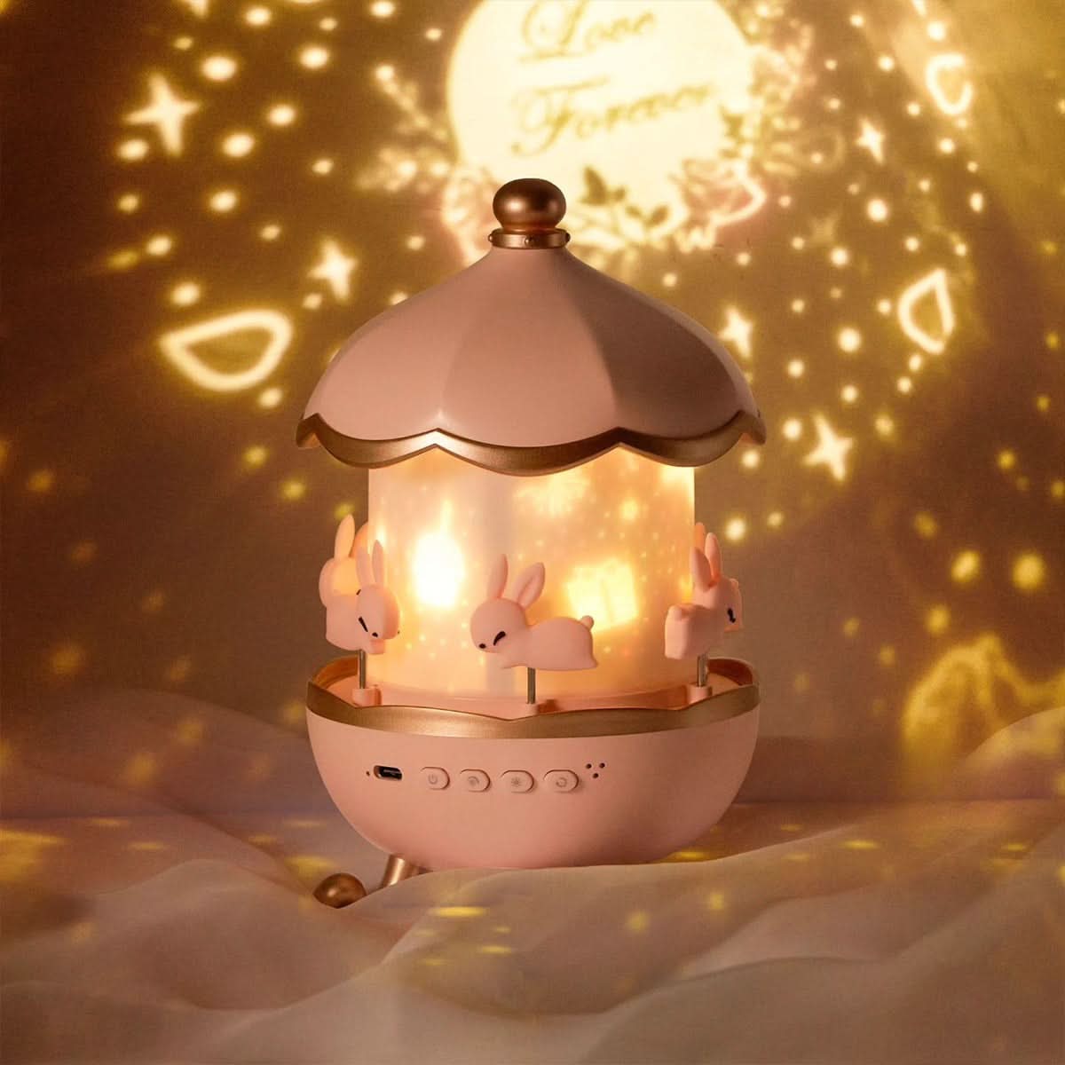 BowLift | Enchanted Star Projector with Music & 12 Image Templates