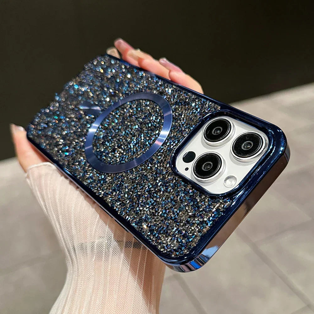 BowLift | Bling Glitter Magnetic Case for iPhone