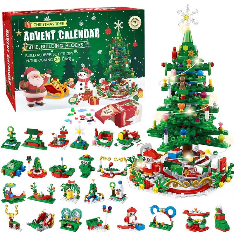 BowLift | 1102-piece Christmas Advent Calendar for Creative Holiday Memories