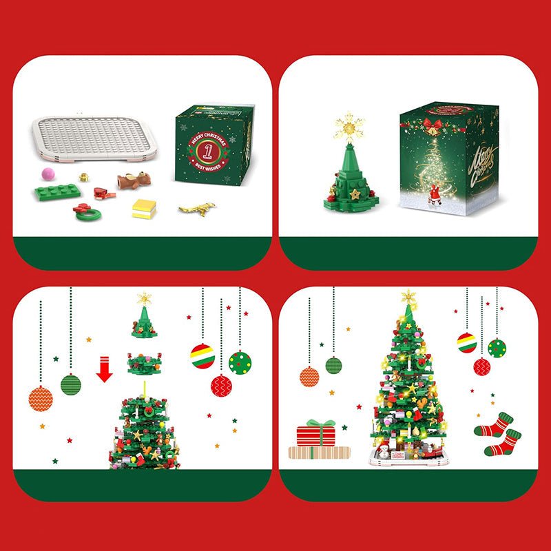 BowLift | 1102-piece Christmas Advent Calendar for Creative Holiday Memories