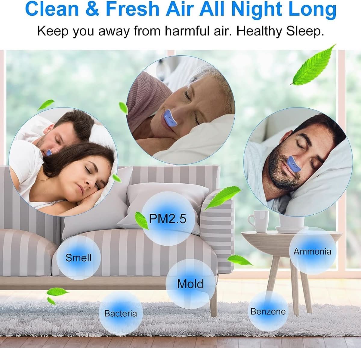 BowLift | Anti-Snoring CPAP Device without Mask for Quiet Sleep & Free Breathing