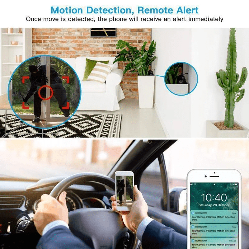 BowLift | 1080p Mini Camera with Night Vision & App Control