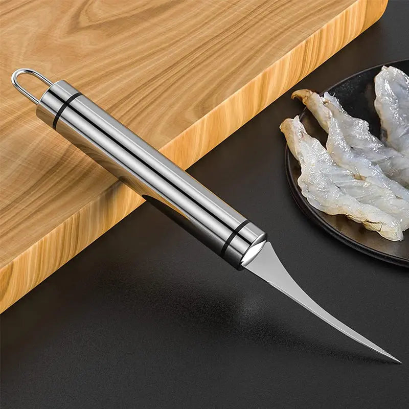 BowLift | Effortless Shrimp Peeling Tool – Stainless Steel Peeler