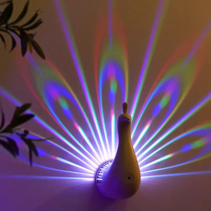 BowLift | Magical Peacock Projection Lamp