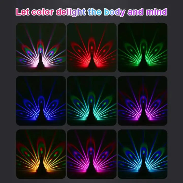 BowLift | Magical Peacock Projection Lamp