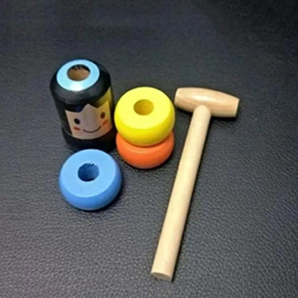 Magical wooden toy - The doll that keeps getting up!