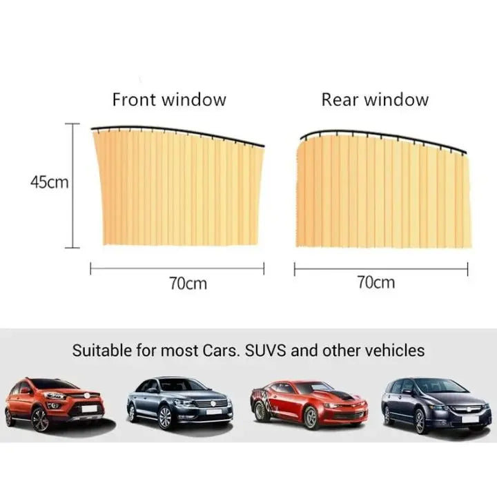 BowLift | Magnetic Car Sunshade Film – Visibility & Heat PRedection