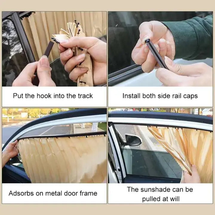 BowLift | Magnetic Car Sunshade Film – Visibility & Heat PRedection