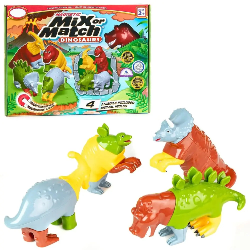 BowLift | Magnetic Building Blocks — Creative STEM Toy with Dinosaur Designs