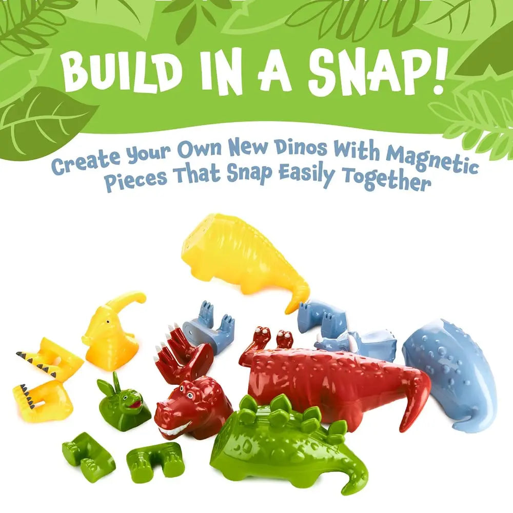 BowLift | Magnetic Building Blocks — Creative STEM Toy with Dinosaur Designs