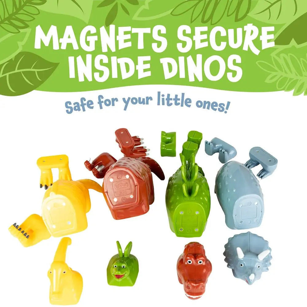 BowLift | Magnetic Building Blocks — Creative STEM Toy with Dinosaur Designs