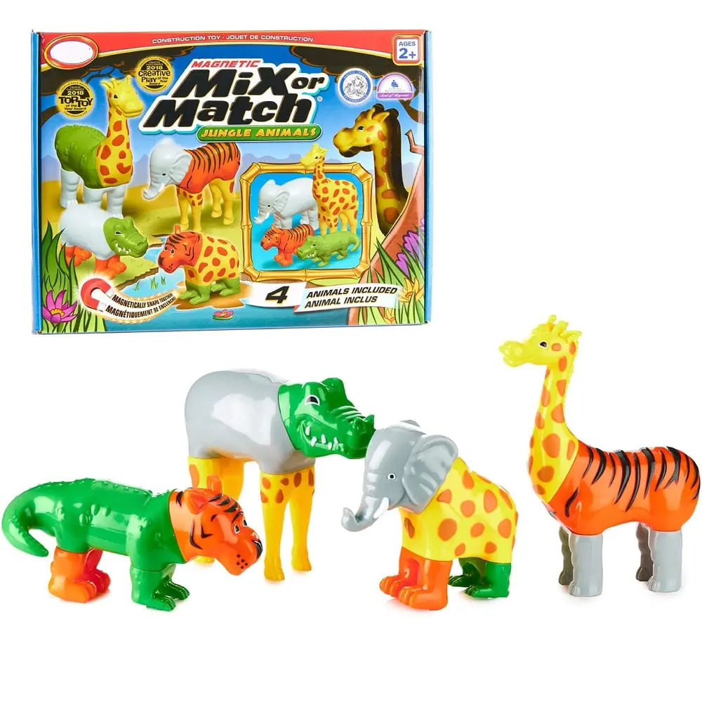 BowLift | Magnetic Building Blocks — Creative STEM Toy with Dinosaur Designs