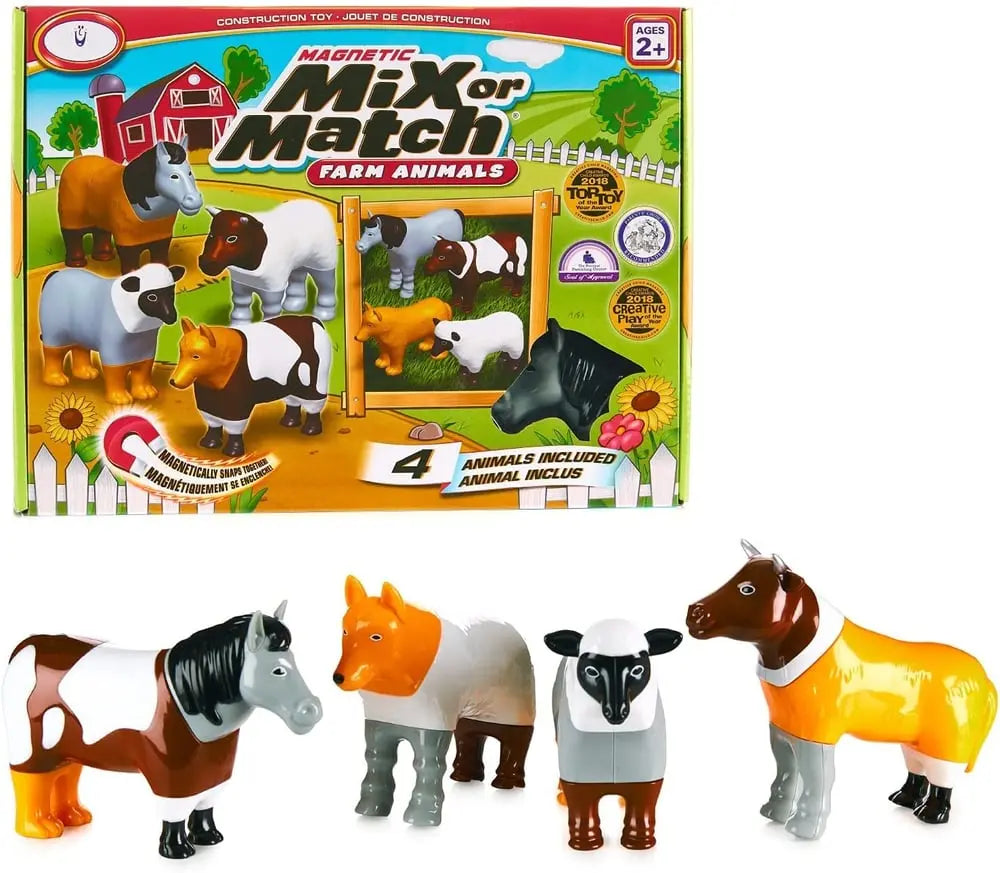 BowLift | Magnetic Building Blocks — Creative STEM Toy with Dinosaur Designs
