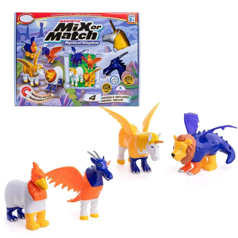 BowLift | Magnetic Building Blocks — Creative STEM Toy with Dinosaur Designs