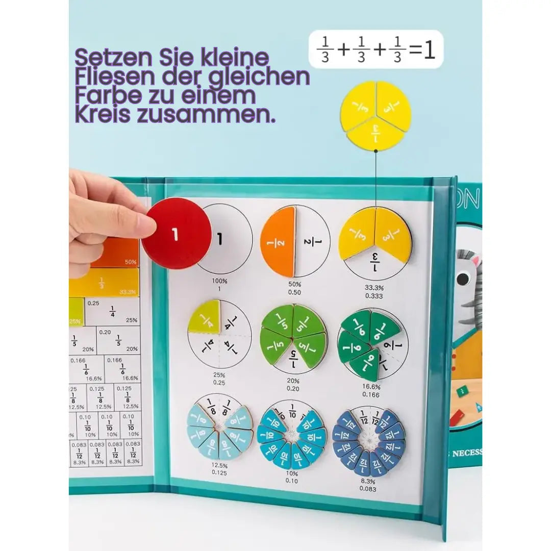 BowLift | Magnetic Break Learning Tiles — Interactive Math Set for Kids